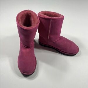 Pink Shearling Lined classic UGG Boots.